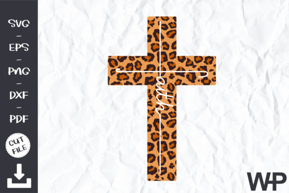 Download Faith Svg, Cheetah Faith Cross Svg - Faith cross svg Collection