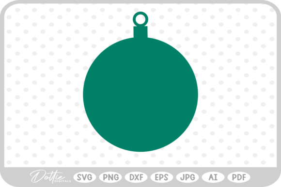Download Christmas Bauble SVG PNG DXF - Premium Bundle