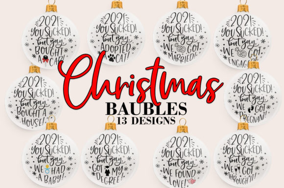 Download 2021 Christmas Bauble SVG Bundle - Premium Resources